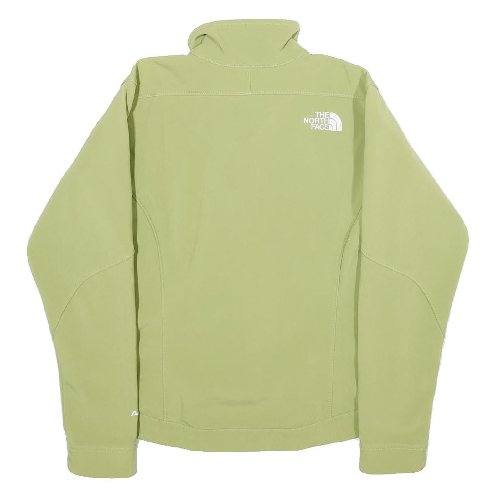 THE NORTH FACE Womens Green Zip Jacket XS Polyester Blend Lightweight Outdoor