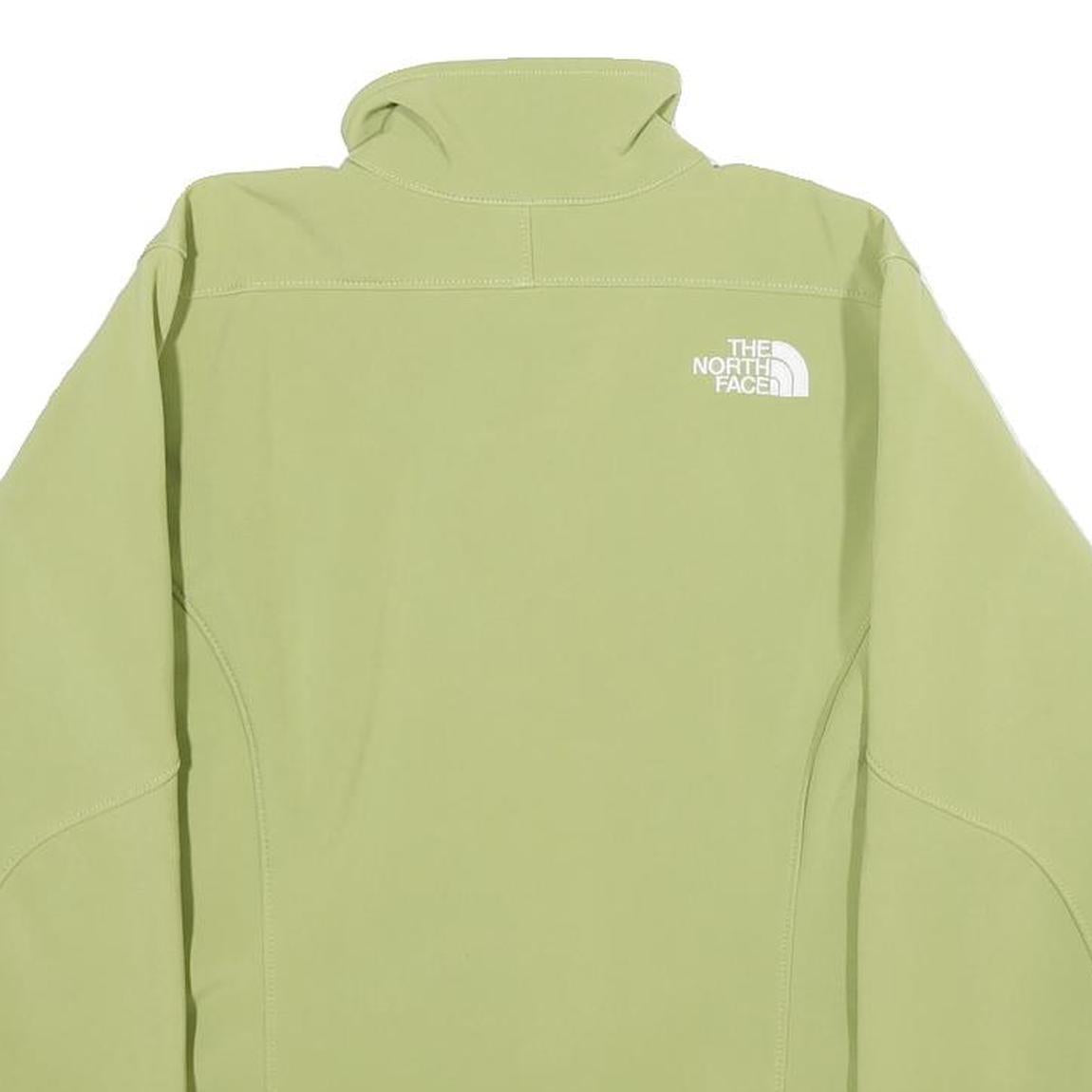 THE NORTH FACE Womens Green Zip Jacket XS Polyester Blend Lightweight Outdoor