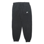 NIKE Womens Joggers Black L W30 L28 Regular Tapered Cotton Blend