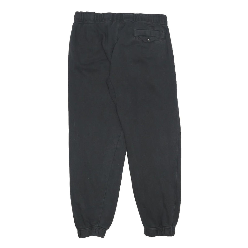NIKE Womens Joggers Black L W30 L28 Regular Tapered Cotton Blend