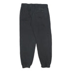 NIKE Womens Joggers Black L W30 L28 Regular Tapered Cotton Blend