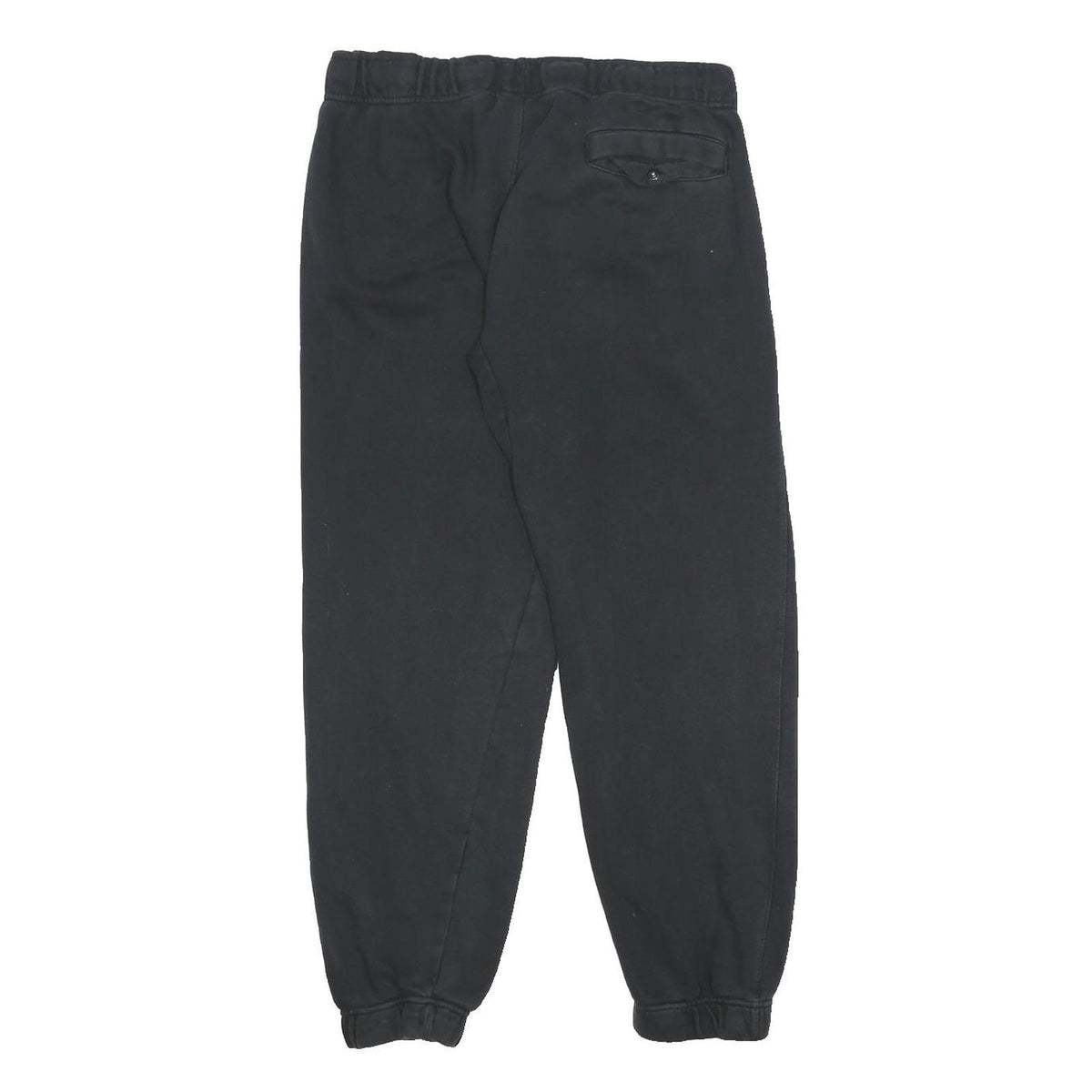 NIKE Womens Joggers Black L W30 L28 Regular Tapered Cotton Blend