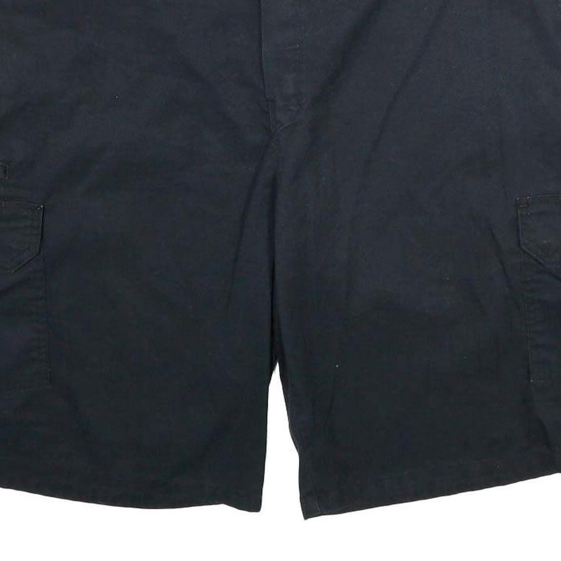 DICKIES Mens Shorts Black Casual Cargo XL W40 Workwear Durable Polyester