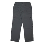 THE NORTH FACE Womens Nylon Black Relaxed Straight Trousers W30 L30 Outdoor Zip