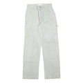 SUPRE Womens Jeans White Relaxed Straight Denim W26 L30 Casual Cotton Blend