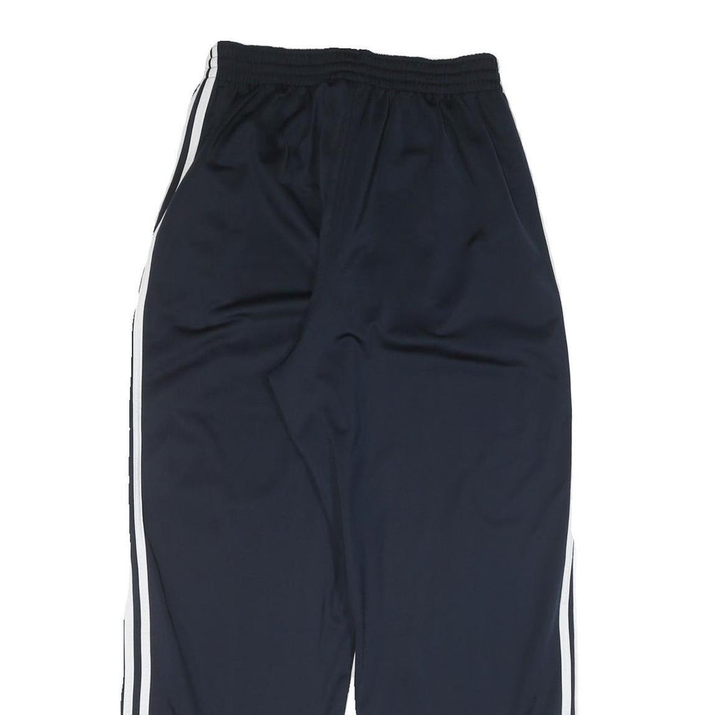 ADIDAS Mens Joggers Blue White L W28 L29 Athletic Slim Tapered Fit