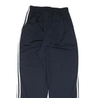 ADIDAS Mens Joggers Blue White L W28 L29 Athletic Slim Tapered Fit