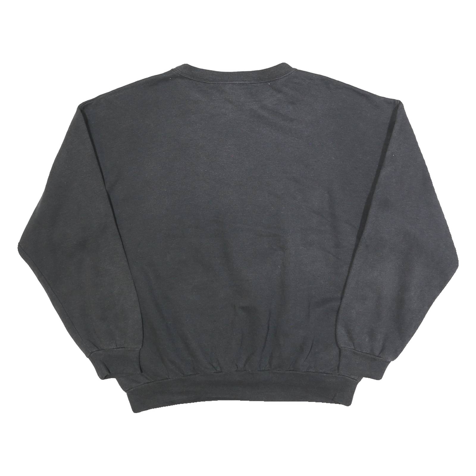 MILLENITEX Mens Black Joseph Crew Neck M Sweatshirt Colourful Print Pullover