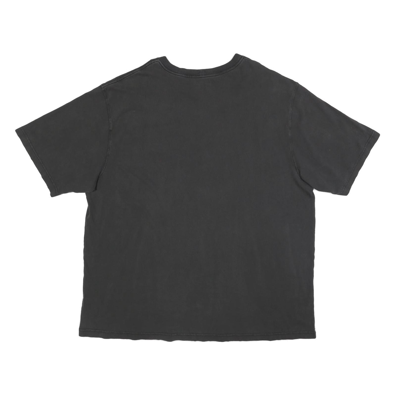 CARHARTT Mens Black & Cotton Blend Pocket T-Shirt 2XL Short Sleeve Crew Neck