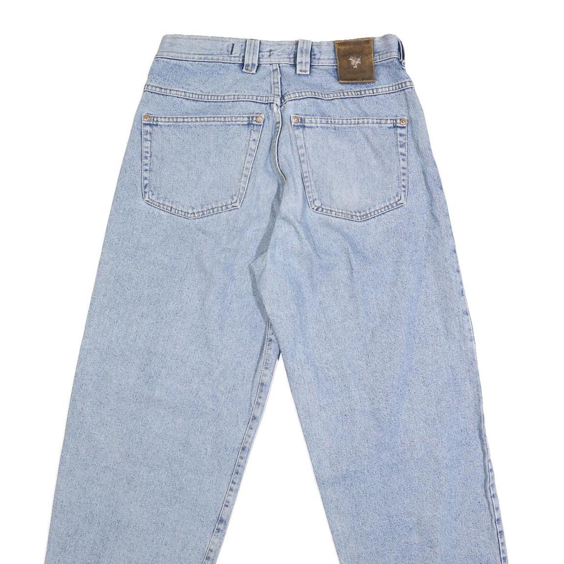 DIESEL Mens Regular Fit Blue Denim Button Jeans W32 L34 Classic Cotton Blend