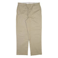 DICKIES Mens Trousers Beige Regular Straight W40 L32