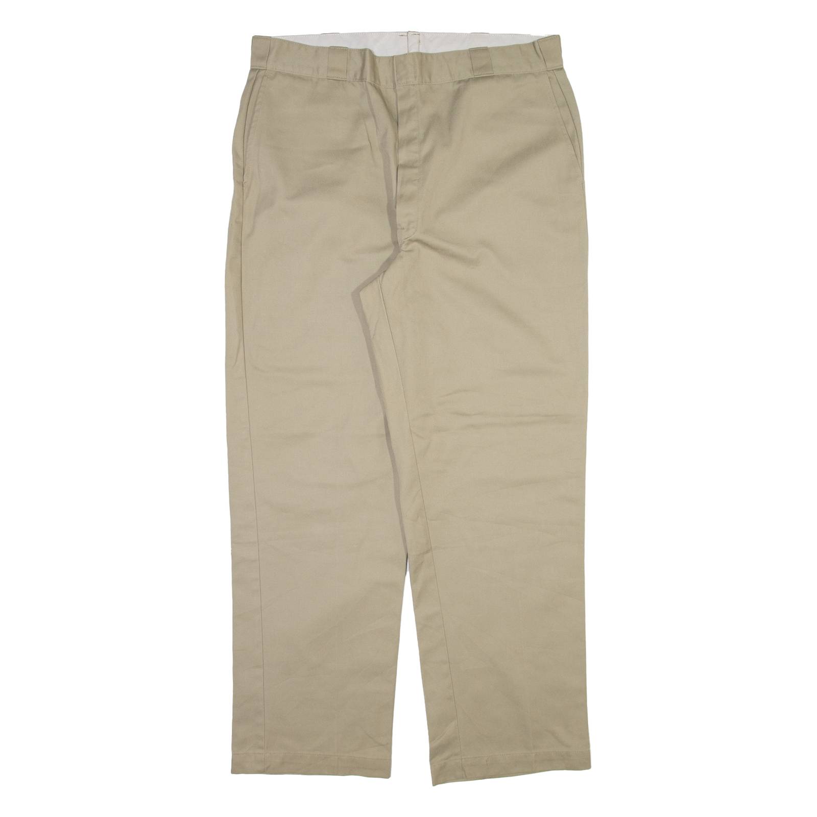 DICKIES Mens Trousers Beige Regular Straight W40 L32