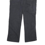 DICKIES Mens Cotton Blend Black Regular Fit Straight Leg Trousers W36 L32