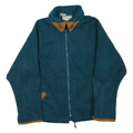 CURRENT SEEN Mens Blue Jacket M Polyester Blend Zip Plain Casual Outdoor Wear