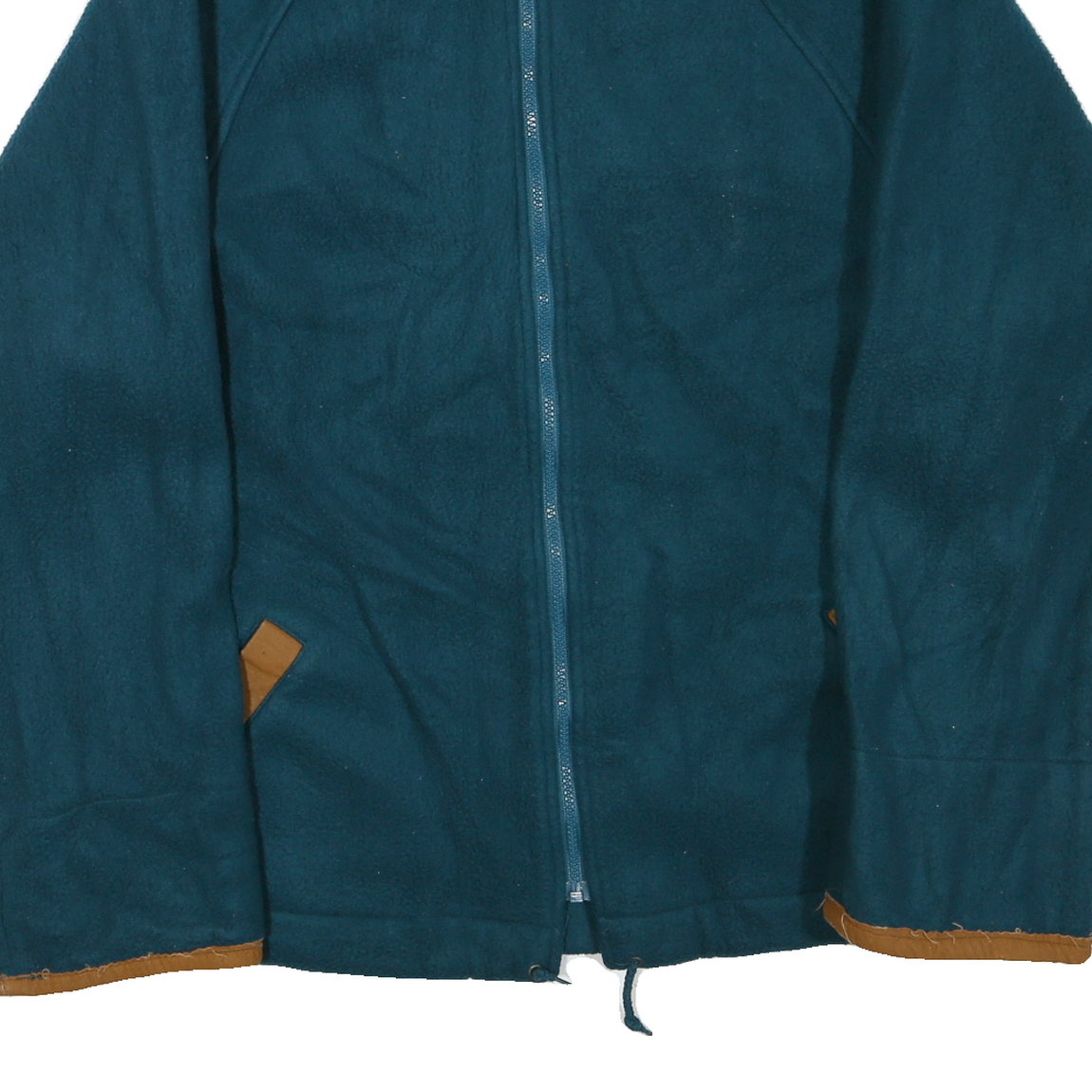 CURRENT SEEN Mens Blue Jacket M Polyester Blend Zip Plain Casual Outdoor Wear