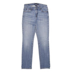 LEVI'S Mid Rise Skinny Womens Jeans Blue Regular Skinny Denim Medium W26 L30