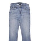 LEVI'S Mid Rise Skinny Womens Jeans Blue Regular Skinny Denim Medium W26 L30