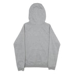 NIKE Mens Grey Hoodie S Cotton Blend Pullover Lightweight Sportswear
