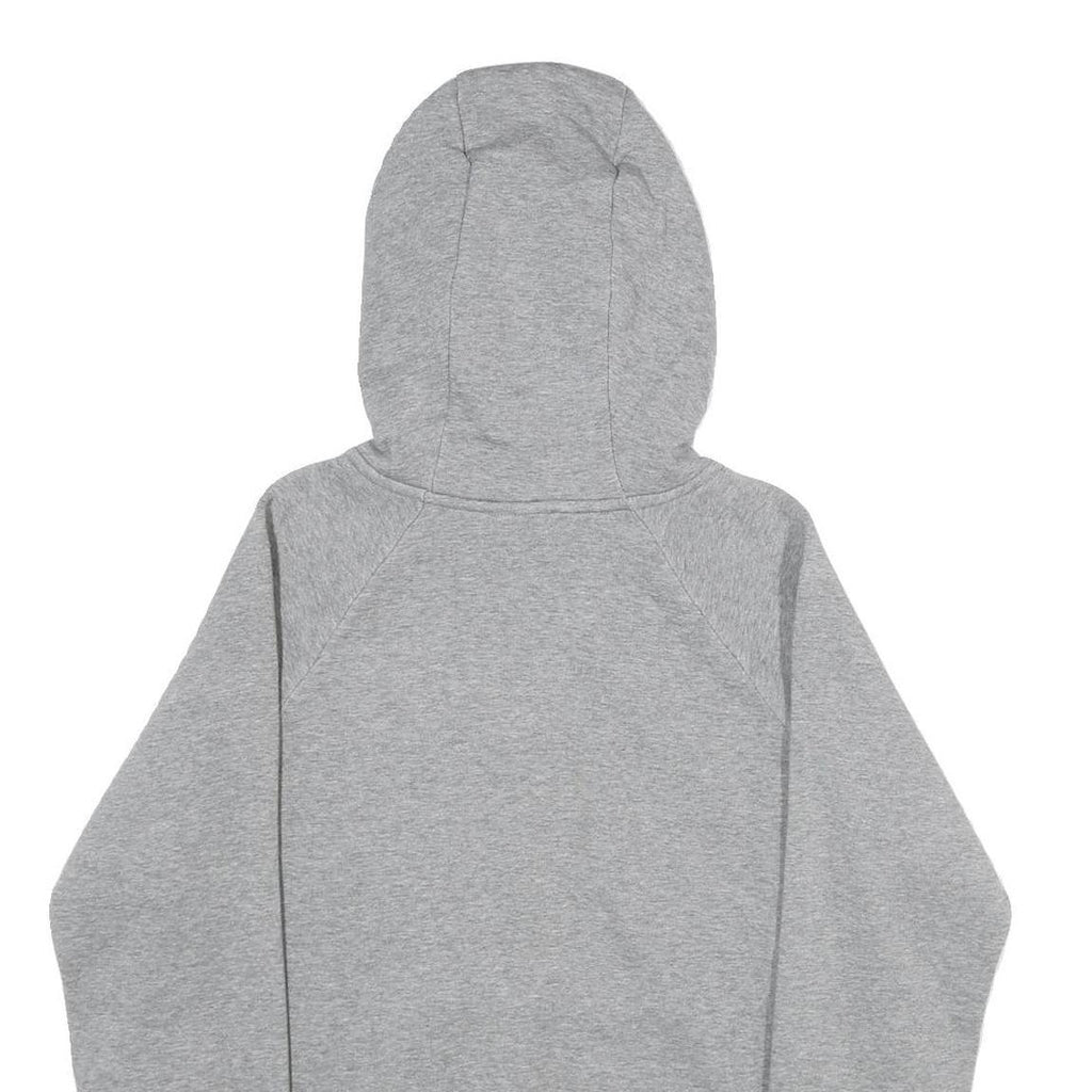 NIKE Mens Grey Hoodie S Cotton Blend Pullover Lightweight Sportswear