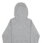 NIKE Mens Grey Hoodie S Cotton Blend Pullover Lightweight Sportswear