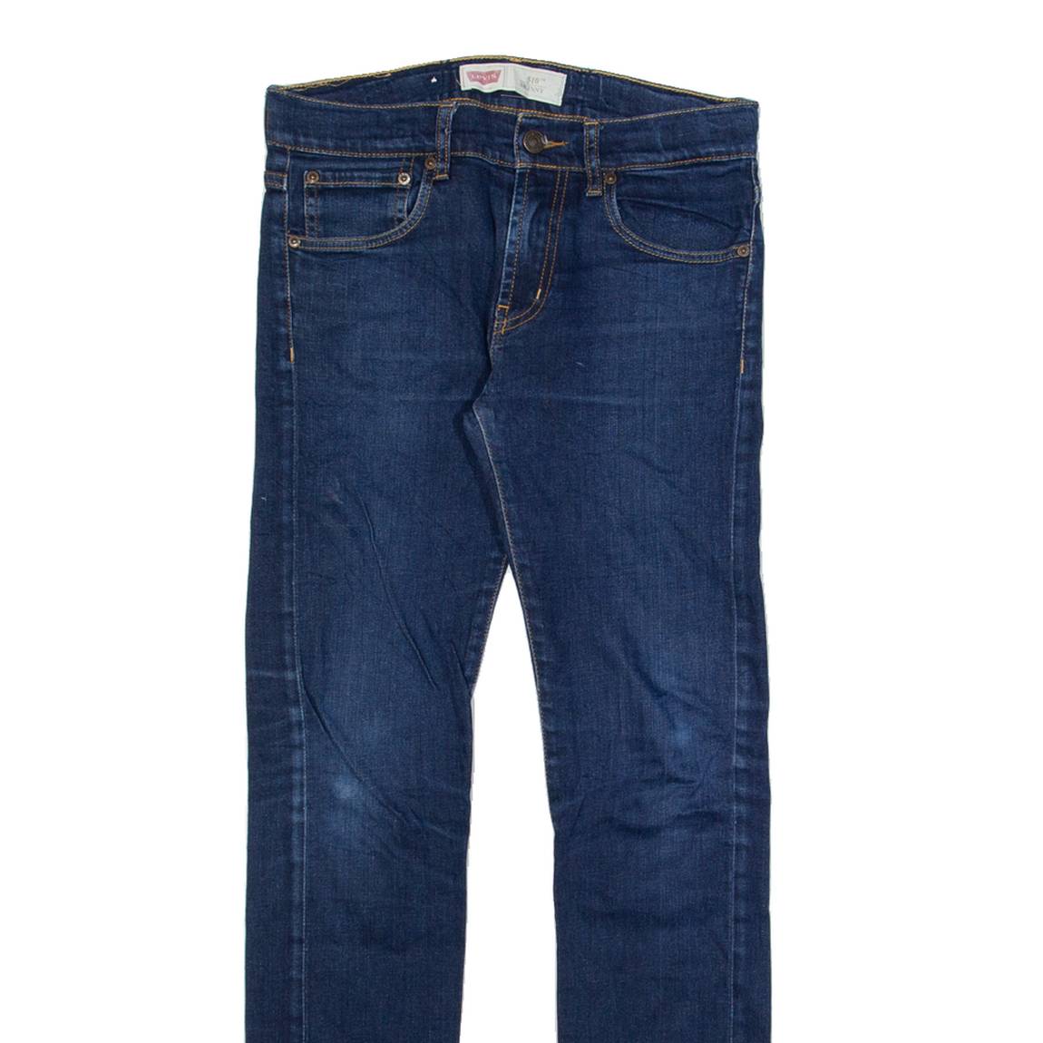 LEVI'S 510 Mens Jeans Blue Regular Skinny W28 L30