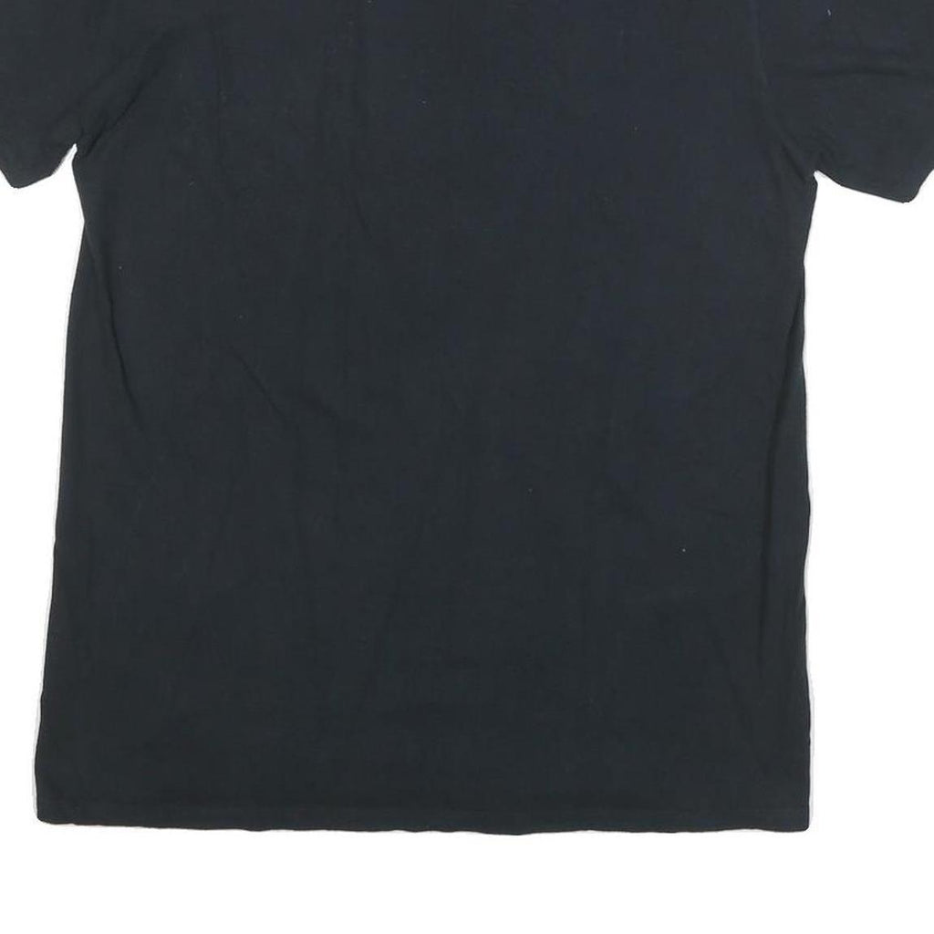 NIKE Mens Black Orange The City Graphic T-Shirt M Short Sleeve Crew Neck