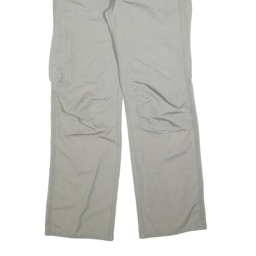 WE Mens Cotton Blend Beige Regular Fit Straight Leg Trousers W32 L32 Casual