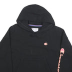 CHAMPION Womens Black Hoodie M Pullover Cotton Blend Casual Streetwear
