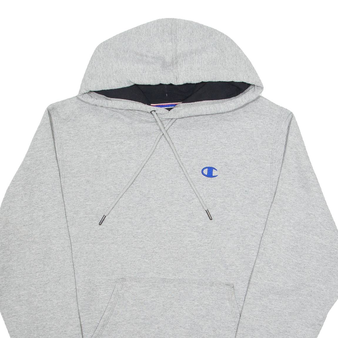CHAMPION Mens Grey Hoodie S