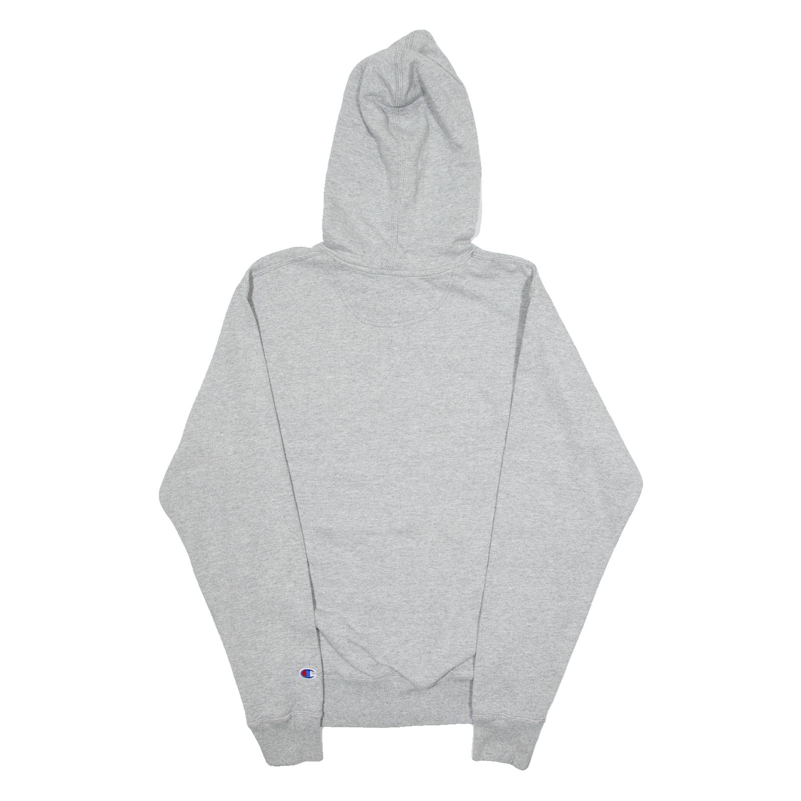CHAMPION Mens Grey Hoodie S