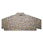 POLO RALPH LAUREN Caldwell Mens Cream Printed Shirt S Cotton Patterned Summer