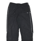 ADIDAS Womens Joggers Black Slim Straight M W28 L29 Sportswear Training Track