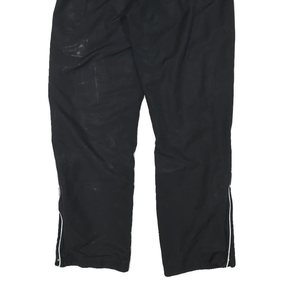 ADIDAS Womens Joggers Black Slim Straight M W28 L29 Sportswear Training Track