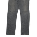 CARHARTT Mens Cotton Blend Grey Regular Straight Trousers W32 L32 Workwear