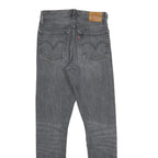 LEVI'S 501S Womens Classic Skinny Denim Medium W24 L30 Button Closure Jeans