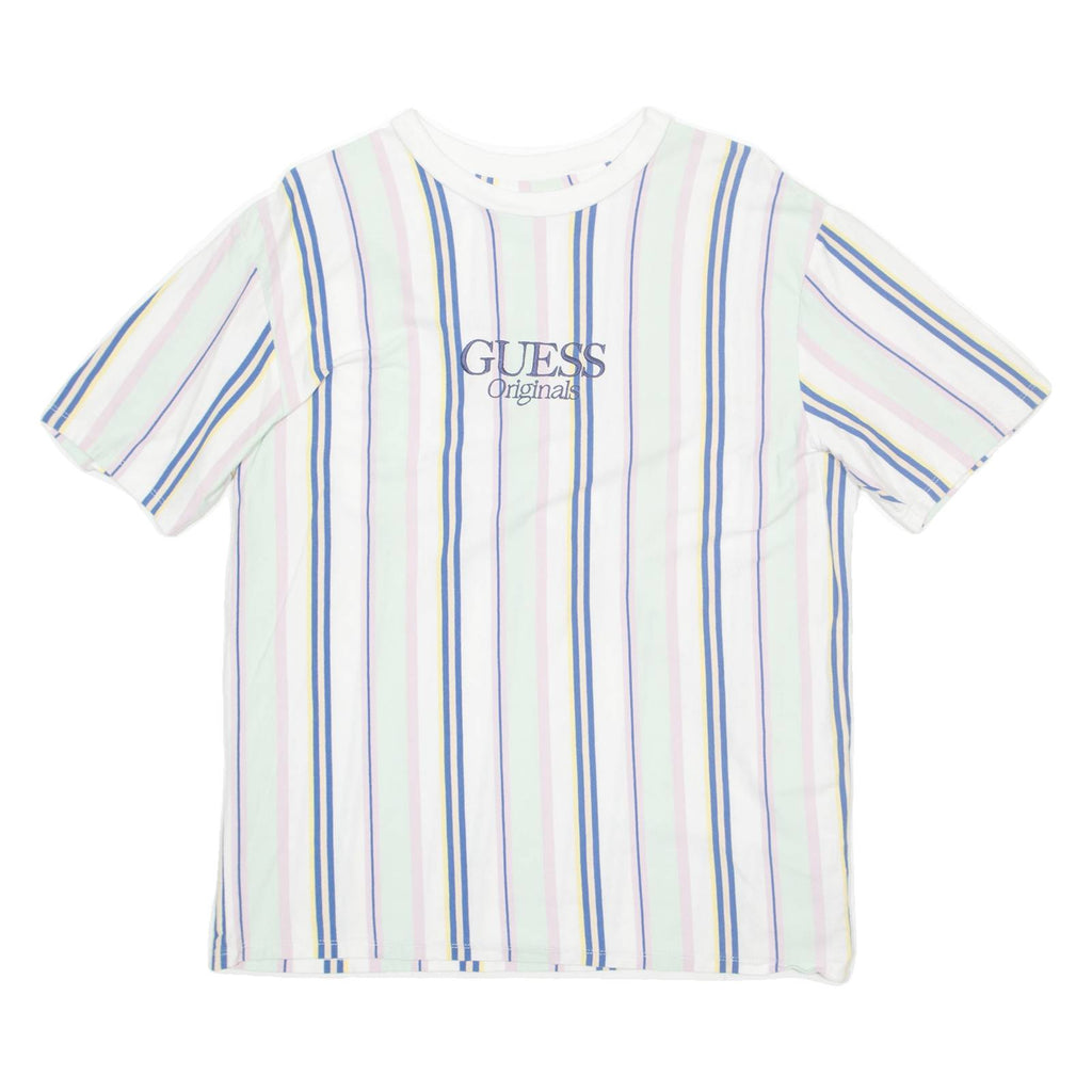 GUESS Mens T-Shirt Green M