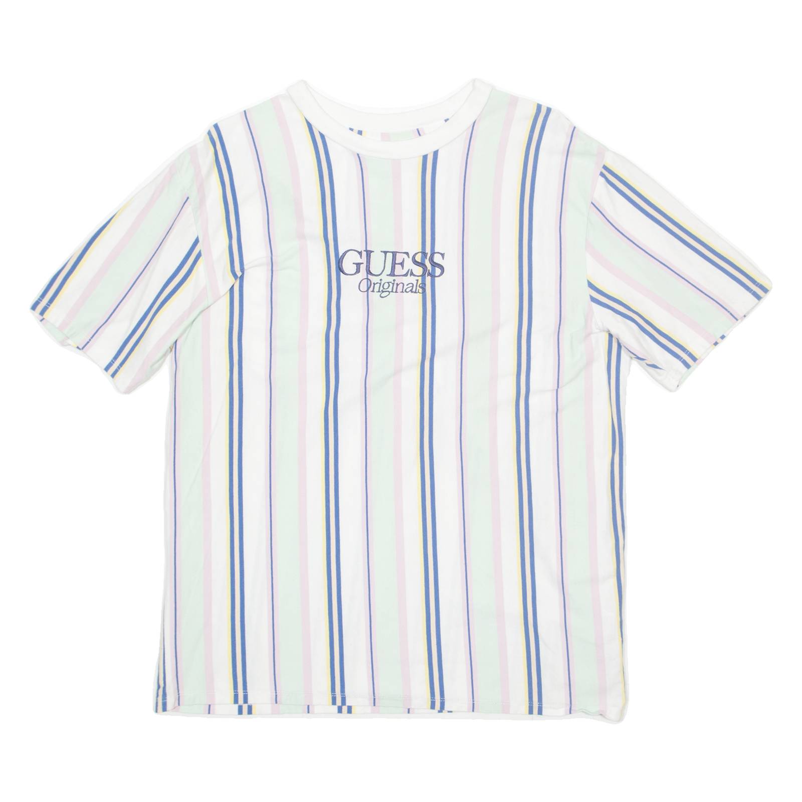 GUESS Mens T-Shirt Green M