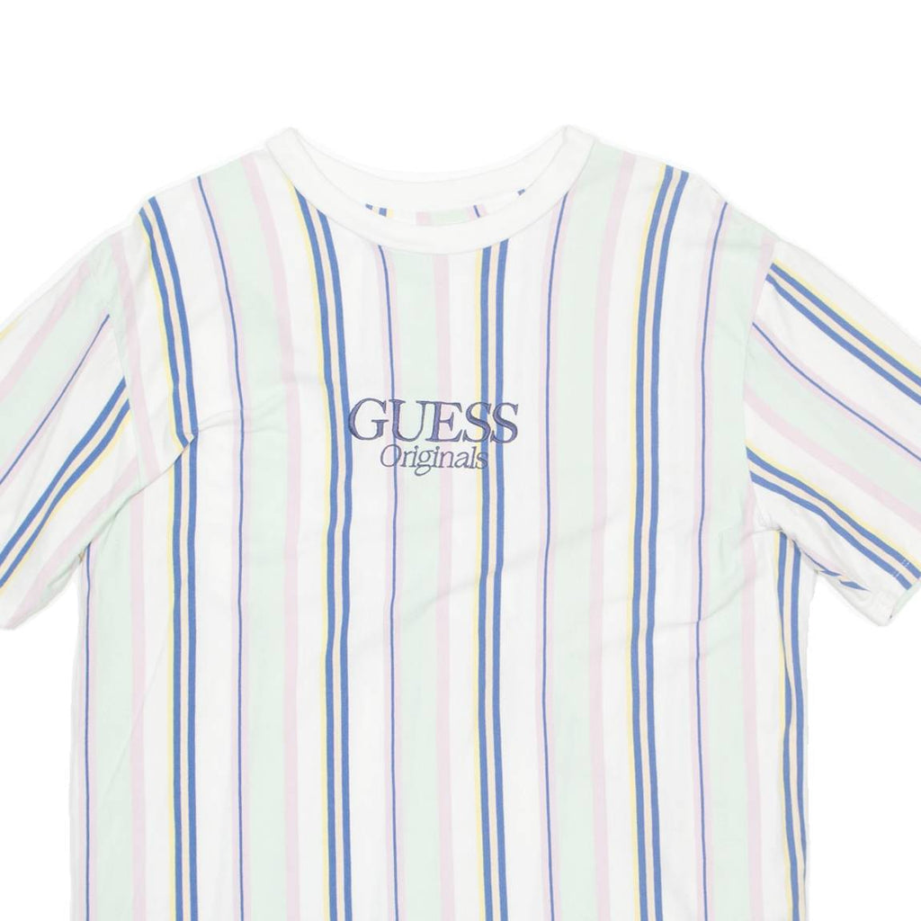 GUESS Mens T-Shirt Green M