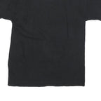 CHAMPION Mens Black Cotton Blend Graphic T-Shirt L Crew Neck Short Sleeve