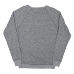 DIESEL Mens Grey Sweatshirt S Crew Neck Cotton Blend Pullover Logo Print