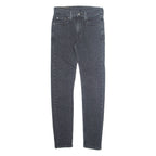 LEVI'S 519 Jeans Womens Grey Slim Skinny W27 L29