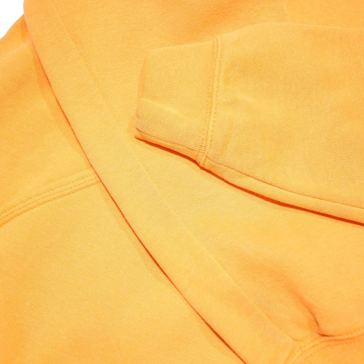CARHARTT Mens Orange Pullover Hoodie M Electrical Contracting Workwear