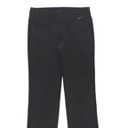 NIKE Womens Joggers Black Slim Straight M W28 L30 Just Do It Gym Leisure