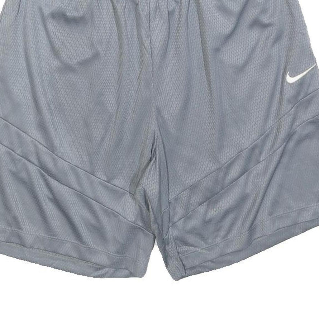 NIKE Mens Grey Casual Sports Shorts M W28 Breathable Lightweight