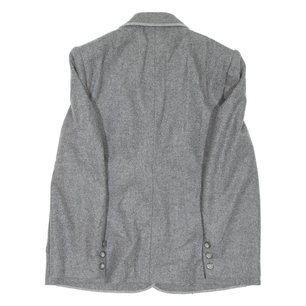 PEREL PARIS Womens Blazer Coat Grey Wool M