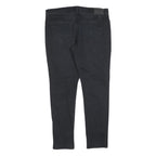 MICHAEL KORS Womens Slim Black Skinny Denim Jeans W36 L32 Stretch Cotton Blend