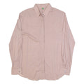 BENETTON Womens Shirt Pink Crazy Pattern Long Sleeve L