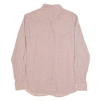 BENETTON Womens Shirt Pink Crazy Pattern Long Sleeve L