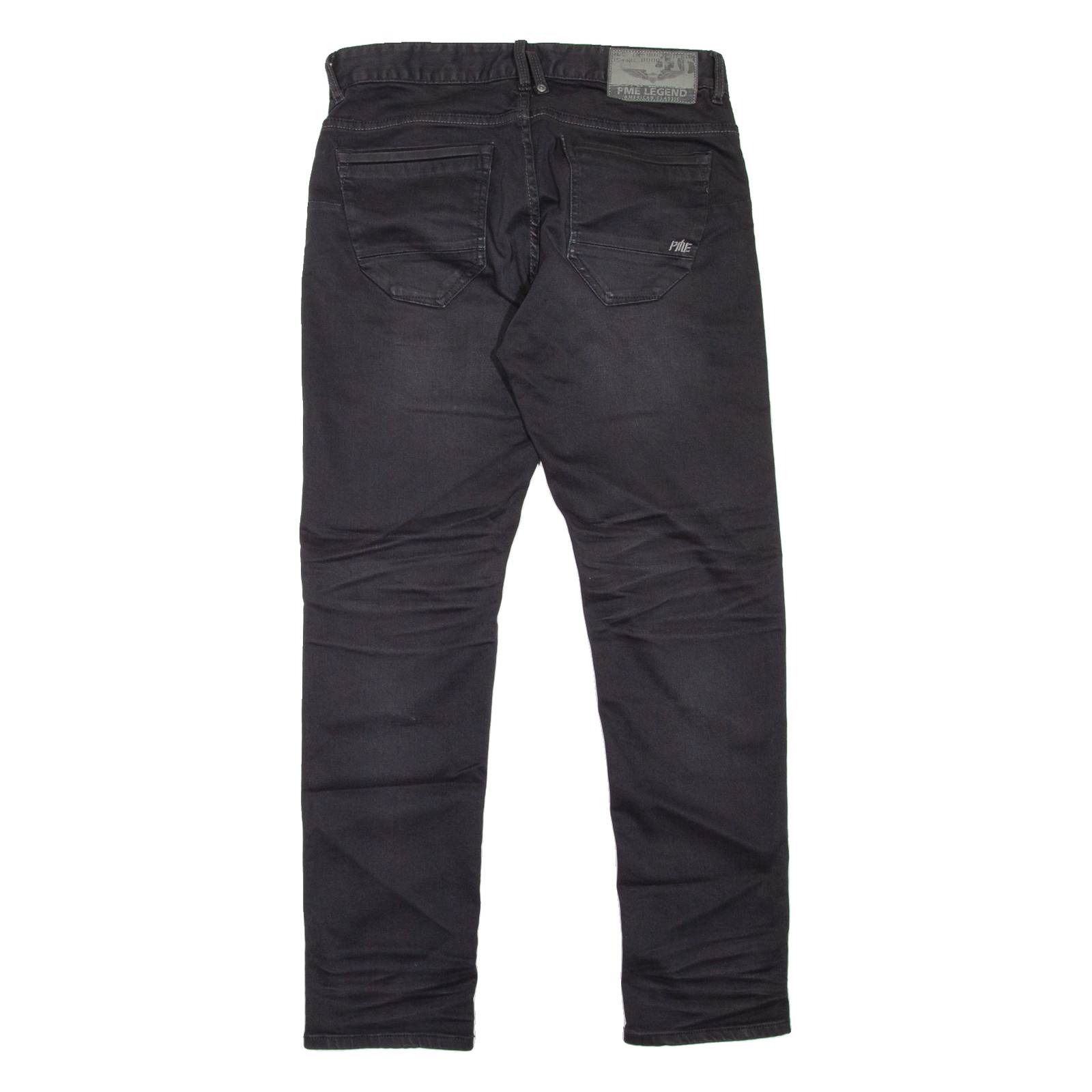 PME LEGEND Nightflight Mens Jeans Black Regular Straight W31 L30