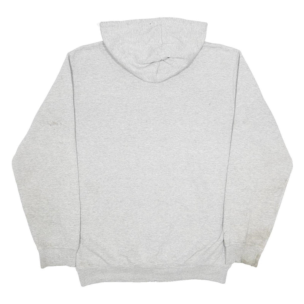 CARHARTT Mens Grey Zip Hoodie M Workwear Casual Cotton Blend Sweatshirt